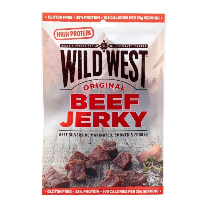 60 gr. di carne secca Wild West - acquistare pezzi di manzo essiccati