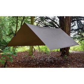 Vente en ligne du tarp DD Hammocks Superlight 2,9x3 , version la plus légère des tarps DD Hammocks pour le bushcraft ou le bivou