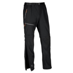 Pantalones de senderismo Elementerre Kuluru para hombre, cremallera completa, cortos