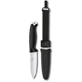 Cuchillo Victorinox Venture Negro Hoja Fija - Cuchillo Bushcraft