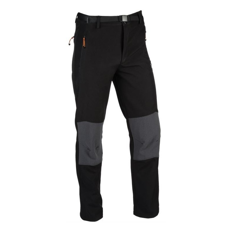 Pantalon softshell hivernal Matilpi homme. Pantalon imperméable 5000, traitement hydrophobe. Confortable temps froids.