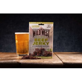 Sachet Wild West Beef Jerky Jalapeno 60 g - Viande de bœuf séchée