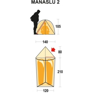 Tente 4 saisons Ferrino Manaslu 2 - Vente de tentes expédition