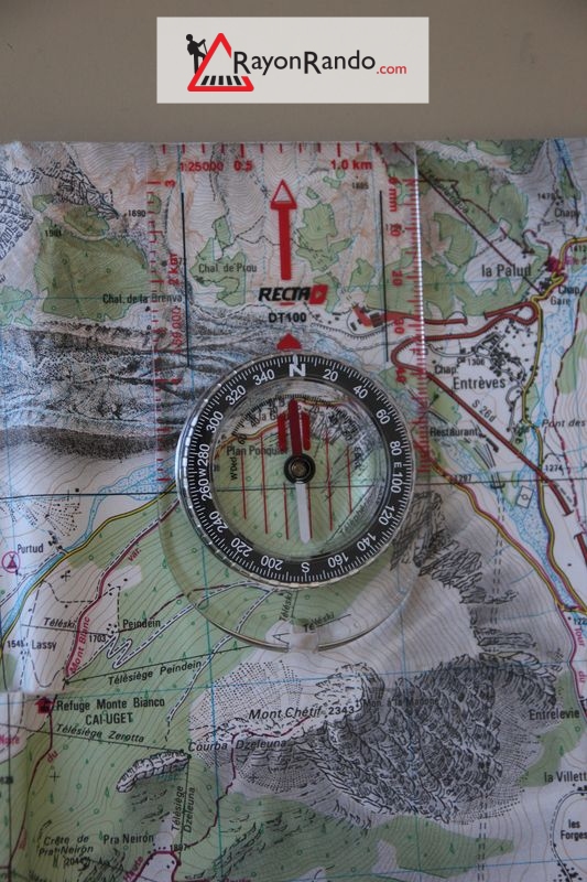 Boussole Compas d'Orientation avec viseur Herbertz randonnée trekking