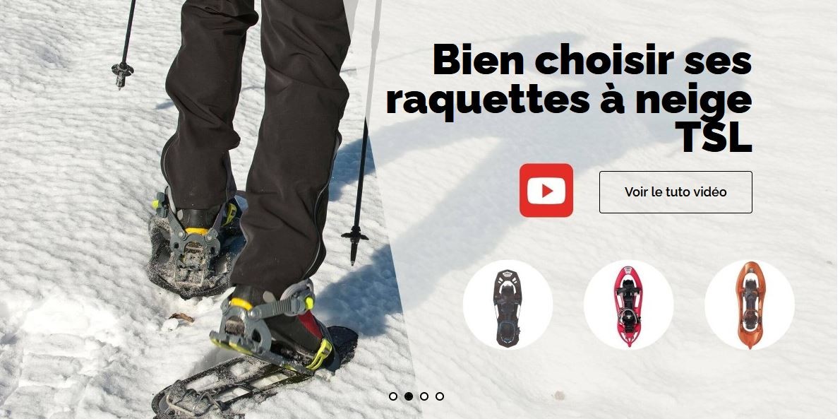 Tuto vidéo : Bien choisir ses raquettes à neige TSL